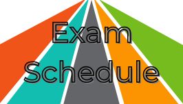  Exam Schedule